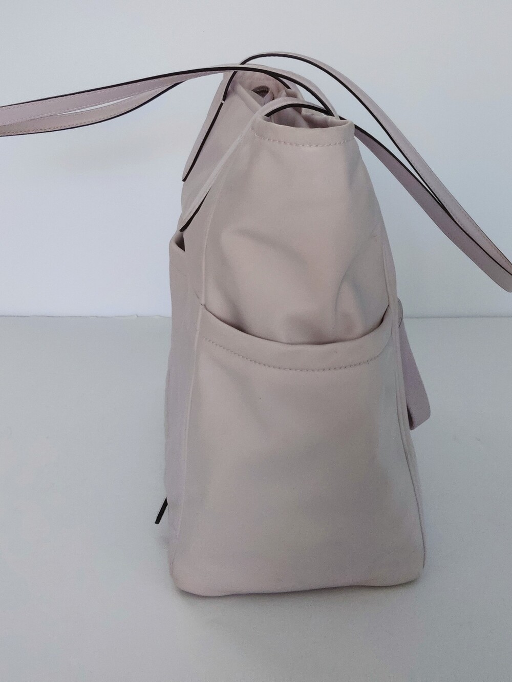 kate spade Pale Pink Nylon Tote Travel Bag. 14×12×6. Pre-owned. - Picture 4 of 12